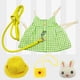 thumbnail image 1 of Conjunto para mascota conejo, hurone , chaleco, disfraz, ropa , verano, , boda, d Colco Arnés para vestido de conejo, 1 of 7