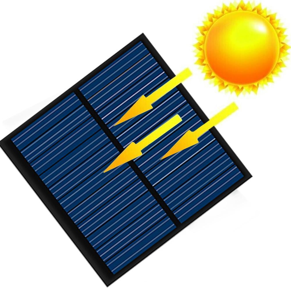 HPDL Mini 6V 1W Solar Panel Solar System DIY For Light Toys Phone Cell us