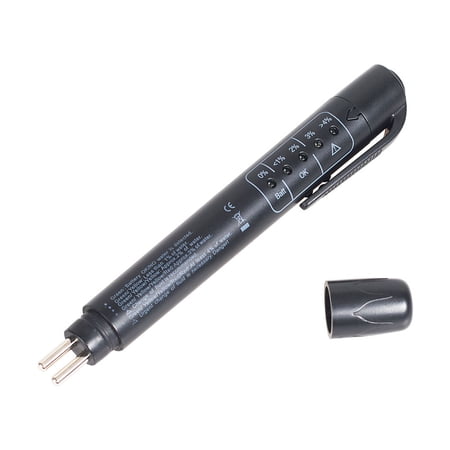 KINGBOLEN Cars Brake Fluid Tester Pen for DOT3 DOT4 DOT5, Automotive Brake Oil Moisture Analyzer Vehicle Diagnostic Tool