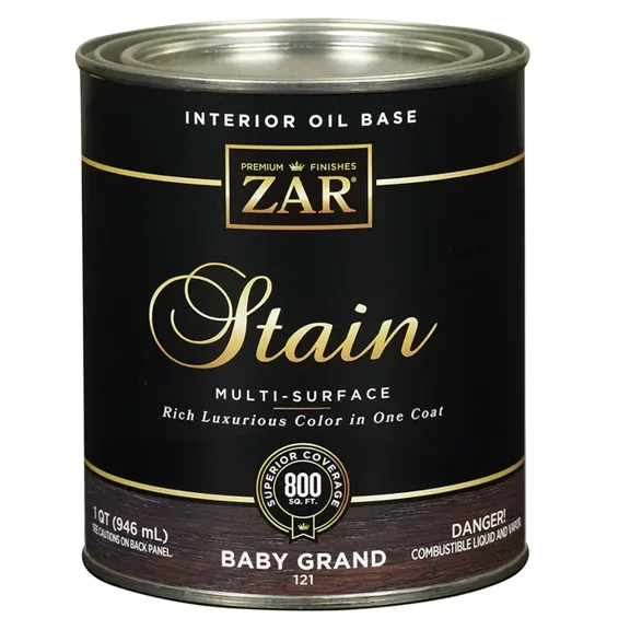 qt UGL 12112 Baby Grand Zar Interior Oil-Based Wood Stain