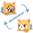 thumbnail image 3 of Peluche con diseño de tortuga Aggretsuko reversible Sanrio Original, 3 of 5
