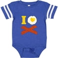 thumbnail image 3 of Inktastic I Love Bacon And Eggs Boys or Girls Baby Bodysuit, 3 of 5