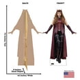 thumbnail image 5 of Cardboard People Scarlet Witch Life Size Cardboard Cutout Standup - Marvels WandaVision, 5 of 5