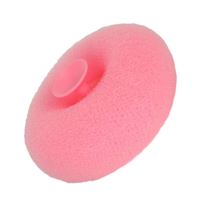Bola de limpieza corporal ventosa ergonómica bola de limpieza para baño masaje espuma rápida para mujeres
