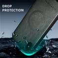 thumbnail image 3 of Allytechgroup Magnetic for iPhone XS Max Case, Compatible with MagSafe Support Magnetic Car Phone Mount PU Leather Slim Phone Case for Women Men for iPhone XS Max, Gray, 3 of 10