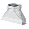 thumbnail image 2 of CoudarTitie Duct Transition Fittings Vent Adapter for Industrial Exhaust Fan HVAC System, 2 of 9