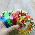 thumbnail image 4 of Hand Jingle Bells Hand Sleigh Bells Rainbow Rattles Bell Handhold Wooden Bells with Handle Musical Instrument Gifts School Desk Ring Bell for Education Party Christmas, 4 of 4