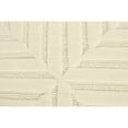 thumbnail image 3 of Feizy Channels Modern Geometric, Ivory, 4' x 6' Accent Rug Stain Fade Resistant Easy Care Global Floor Rug for Living room Bedroom, 3 of 5