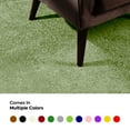 thumbnail image 6 of Furnish My Place Lime Green 2' x 8' Oval Solid Color Rug Made In Usa, Bedroom, Machine, 6 of 12