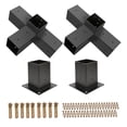 thumbnail image 3 of oshhni Right Angle Corner Brackets for Shed Canopies Patio Pergolas, 3 of 9