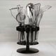 thumbnail image 5 of Rotating Cutlery Organizer Kitchen Utensil Holder Drainer Rack for Spoons Chopsticks Forks Knives, 5 of 5
