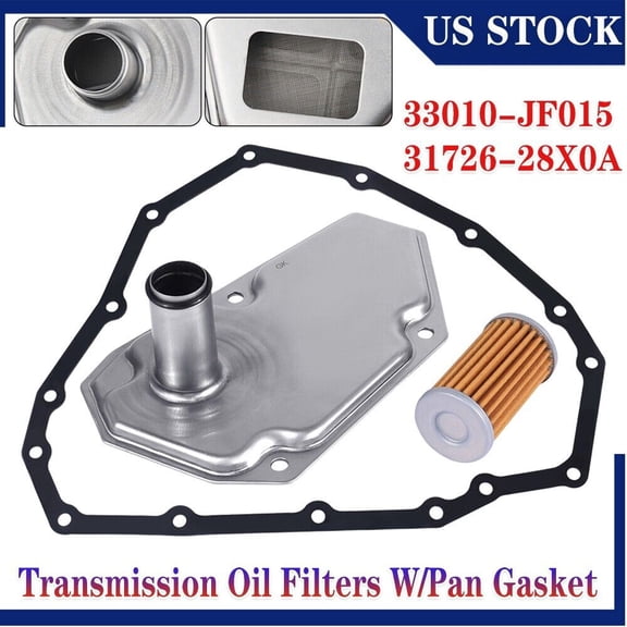 Transmission Oil Filter Pan Gasket Kit 33010-JF015 For 12-19 Nissan Sentra Versa