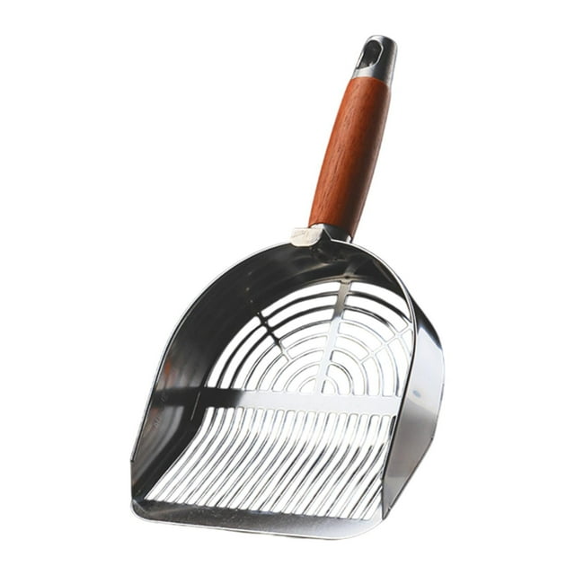 jinwen Cat Litter Scoops Kitty Deep Shovel with Handle Cleaner Litter Boxes Scooper B