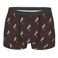 thumbnail image 5 of Uemuo Leopard Print Pattern Men's Boxer Briefs,Trunk Anti-Chafing,Comfortable, Durable, and Stylish Underwear-X-Large, 5 of 9