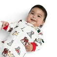 thumbnail image 4 of M+A by Monica + Andy Gender Neutral Baby Christmas Organic Cotton One Piece Pajamas and Bib Set, 2-Piece, Sizes 0M-24M, 4 of 7