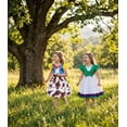 thumbnail image 4 of MIRUXO Cowboy Style Costumes Western Dress Up Outfit Halloween Cosplay Party Theme Retro Ruffle Princess Dress Clothing Carnival Holiday, 4 of 6