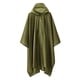 thumbnail image 5 of 3 en 1 Mujeres Hombres Chubasquero con capucha Turismo Camping Cubierta de lluvia Poncho (Verde), 5 of 5