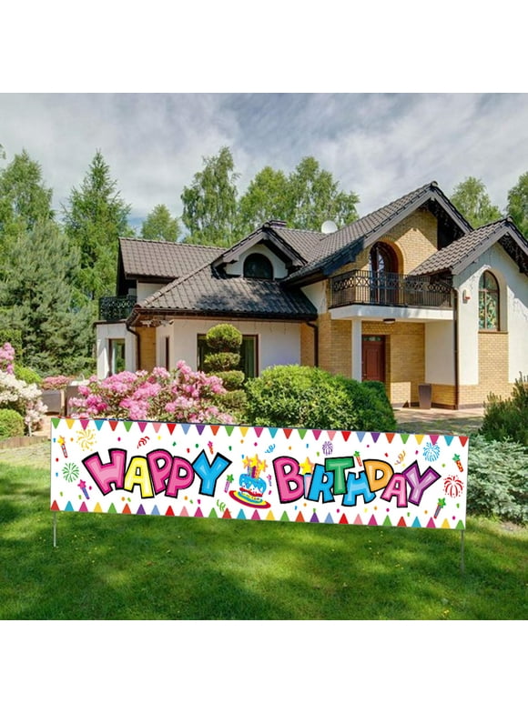 Actualizar 56+ imagen walmart happy birthday sign Viaterra.mx