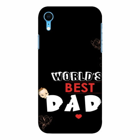 iPhone Xr Case, Ultra Slim Case iPhone Xr Handcrafted Printed Hard Shell Back Protective Cover Designer iPhone Xs Max Case [6.1 Inch, 2018] - Father's Day - World's Best (T2 Ultra Best Price)