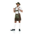 thumbnail image 2 of Fun Shack Mens Lederhosen Costume Adult German Bavarian Beer Oktoberfest Halloween Black L, 2 of 6