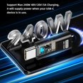 thumbnail image 3 of I9F UC-103-TR USB4 Type C Male to Female 240W 40Gbps Data 8K Video X2t Adapter for Nintendo Switch P, 3 of 5