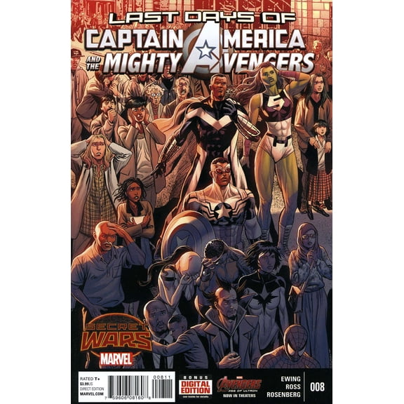 Captain America And The Mighty Avengers #8 VF ; Marvel Comic Book