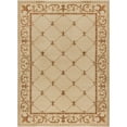 thumbnail image 3 of Sensation Traditional 6.7' x 9.6' Ivory and Beige Polypropylene Indoor Area Rug, 3 of 7