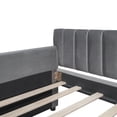 thumbnail image 6 of DEALTOPS Twin Size Upholstered Daybed with 2 Drawers for Bedroom Living Room Daybed Frame No Box Springs Need - Gray, 6 of 8
