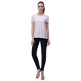 thumbnail image 4 of Richie House Women's Solid cotton bamboo blouse RH2028-C-XS, 4 of 7