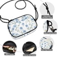 thumbnail image 3 of FORMRS Mini Crossbody Bag for Women Adjustable Rope Shoulder Casual Phone Purse, Forget Me Not, 3 of 7