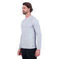 thumbnail image 2 of Gaiam Men's Cozy & Cool Long Sleeve Crew Sweatshirt, Sizes S-XL, 2 of 3