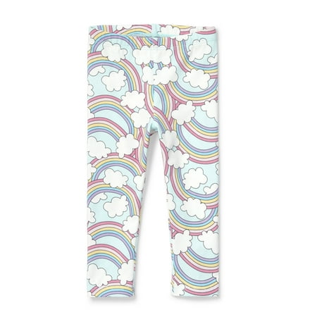 The Children's Place Rainbow Cloud Printed Leggings (Baby Girls & Toddler (Best Place To Get Leggings)