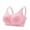 Pink, variant on BiZtdJrK Nursing Bras for Breastfeeding, Womens Breathable Wireless Maternity Bra Comfortable Full Coverage Push Up Bralettes Gray L