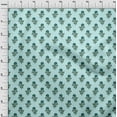 thumbnail image 3 of oneOone Cotton Silk Fabric Leaves & Floral Block Print Sewing Fabric BTY 42 Inch Wide, 3 of 4