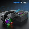thumbnail image 4 of 05 USB Gaming Headset with Microphone Advanced Noise Cancelling Over-Ear RGB for Immersive Experience, 4 of 9