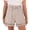 Beige-1, variant on Beach Shorts for Women Summer Casual Elastic Waist Lace Hem Wide Leg Loose Fit Lightweight Boho Shorts with Pockets