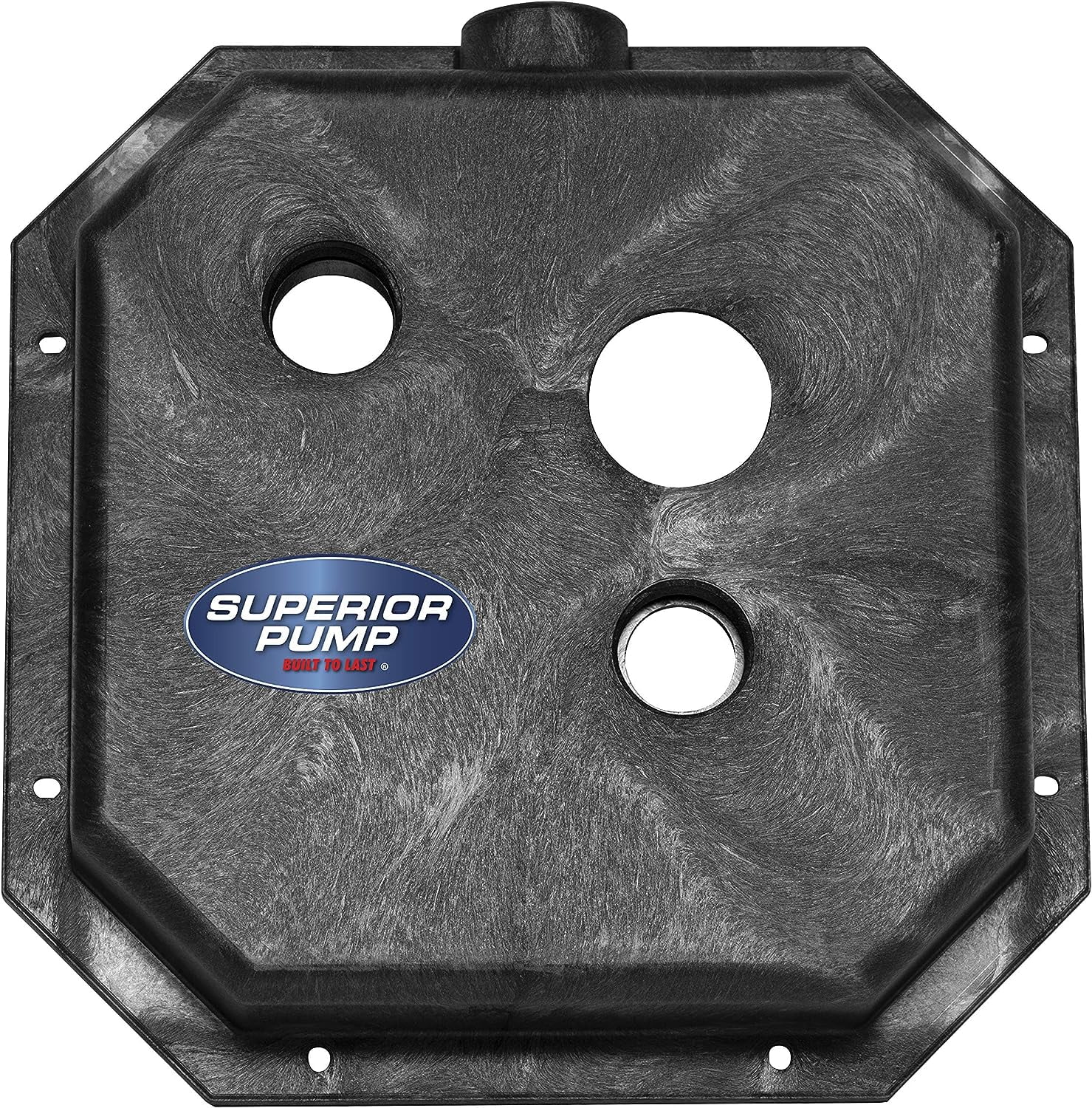 Superior Pump 92072 1/3 HP Pre-Assembled Submersible Remote Sink Drain Utility Water Pump. Black