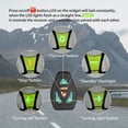 thumbnail image 1 of LED Flashing Bike Vest LED Direction Indicator Flashing Vest Safety Vest for Cycle at Night LED Light Up Safety Vest for Night Cycle Warning High Visibility, 1 of 7