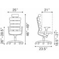 thumbnail image 2 of Zuo Chaise de Bureau Unico, 2 of 6