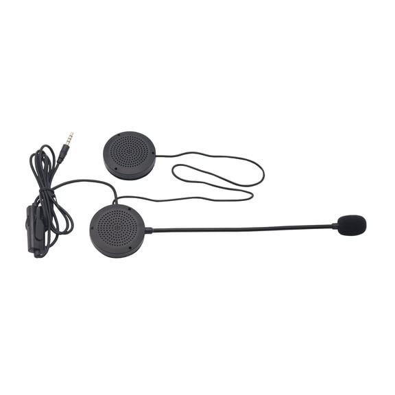 Motorcbike Helmets Mic Set Helmets Headset with Speakers & Button Microphone Helmets for Live Game Laptops