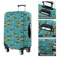 thumbnail image 5 of Cartoon Construction Vehicles Cranes Luggage Cover Fashion Suitcase Cover Baggage Covers Fit 25-28 Inch Luggage (Go Travel), 5 of 5