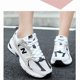 thumbnail image 5 of Balance530 White Silver Navy Sports Casual Mesh Soft Fashion Trainers Shoes UK, 5 of 5