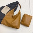 thumbnail image 1 of Bolso de mano sencillo para madre e hijo de tendencia retro 2025, nueva versión coreana, bolso de axila de gran capacidad, bolso de hombro de nicho de alto valor, 1 of 5