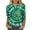 Green 1, variant on Blouses for Women Casual,St Patricks Day Shirts Women 2026 Tie Dye 3/4 Sleeve Irish Shamrock Casual Tees Clover Graphic Paddys Tops