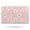 Pink Daisy Flower, variant on Pink Daisy Flower Yellow Centers Pattern Bathroom Rugs Mat,Non Slip Microfiber Bathroom Rug,Rubber Backing,Soft Bathroom Mats for Bathroom Floor,Tub and Shower,17x27in(43x68cm)