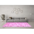 thumbnail image 3 of Ahgly Company Indoor Rectangle Oriental Pink Traditional Area Rugs, 4' x 6', 3 of 4