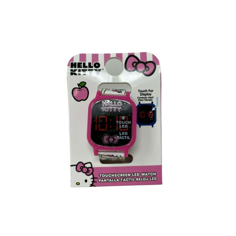 Hello Kitty Girls LED Display Digital Touch Screen Watch for Kids