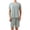 Army Green, variant on Men's Pajamas Homewear Set, Summer Casual Solid Color Plus Size Pajamas Two Piece Set, Crew Neck Short Sleeve Top + Bermuda Shorts