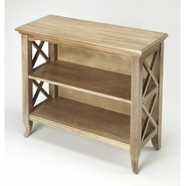 Newport Driftwood Low Bookcase