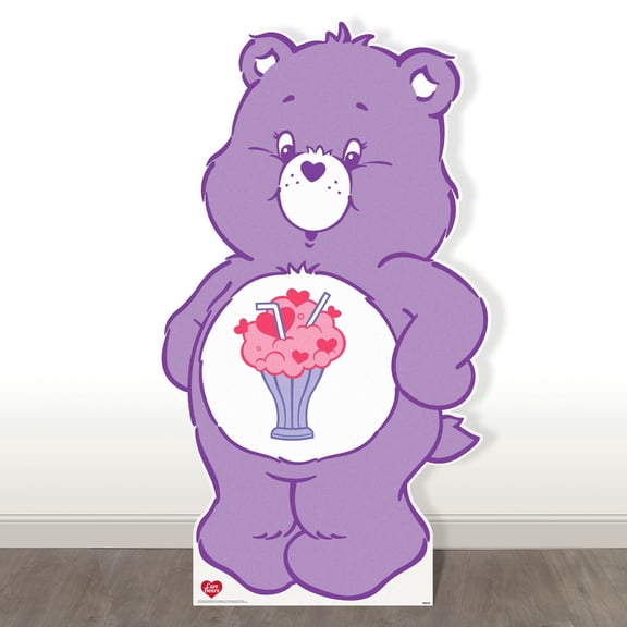 Prime Party Care Bears Life-Size Cardboard Standup Set of 10, Party Decoration Photo Prop, 64 in